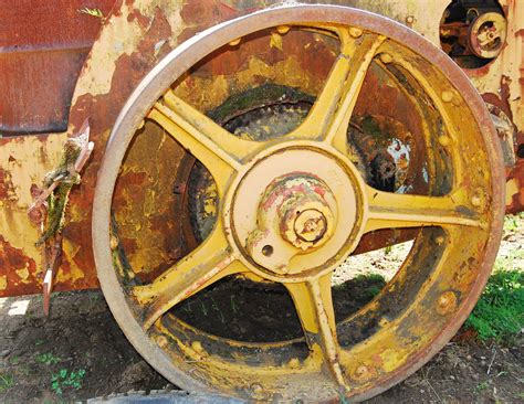 Rusty Old Wheel Free Photo Download Freeimages