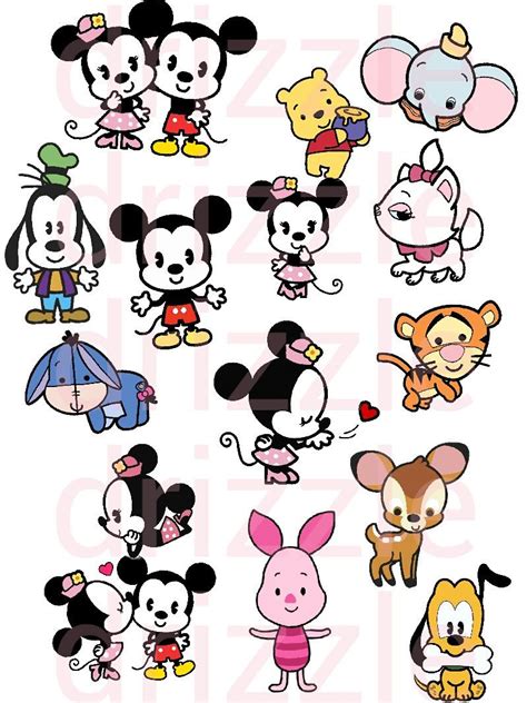 Kawaii Disney Chibi Disney Mickey Mouse Disney Clipart Disney