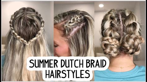 DUTCH BRAID HAIRSTYLES FOR SUMMER Short Medium And Long Hairstyles