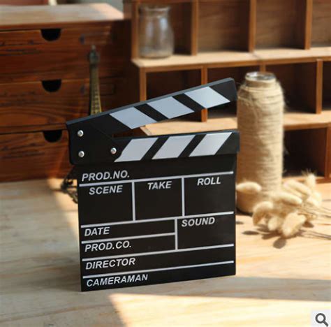 Getuscart Lynkaye Movie Film Video Clapboard Irectors Cut Action