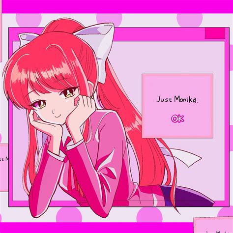 Smugika In A 90s Anime Style Nyaku1129 On Twitter Ddlc