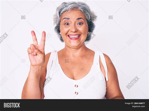 Senior Hispanic Woman Image And Photo Free Trial Bigstock