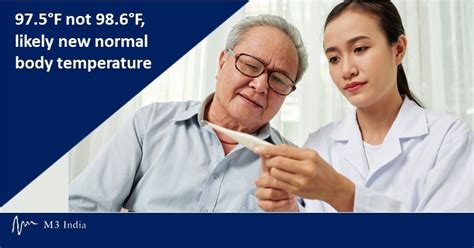 A:body temperature in different persons is not always an absolute at 98.8 f. 97.5°F, not 98.6°F, likely new normal body temperature