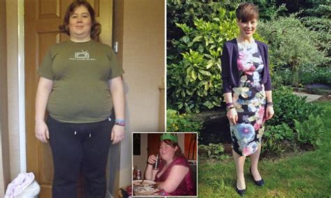 Woman Weighing Stone Shrinks To Almost Half Her Size Daily Mail