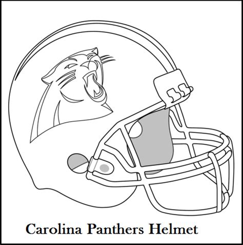 Carolina Panthers Coloring Pages At Free Printable