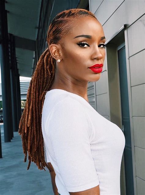 30 Instagram Worthy Hairstyles To Try In April Locs Hairstyles Faux