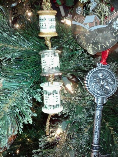 Spools Ornament Christmas Ornaments To Make Christmas Decorations