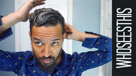 Finger Waves For Black Men Wavy Haircut