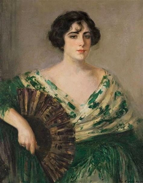 Portrait Of Julia 1915 By Ramon Casas Oil Painting Reproduction