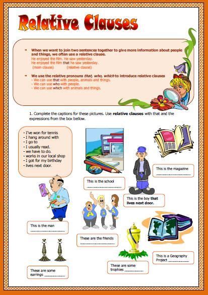 Maybe you would like to learn more about one of these? 42 Best relative clauses images | Αγγλικά, Αγγλική ...