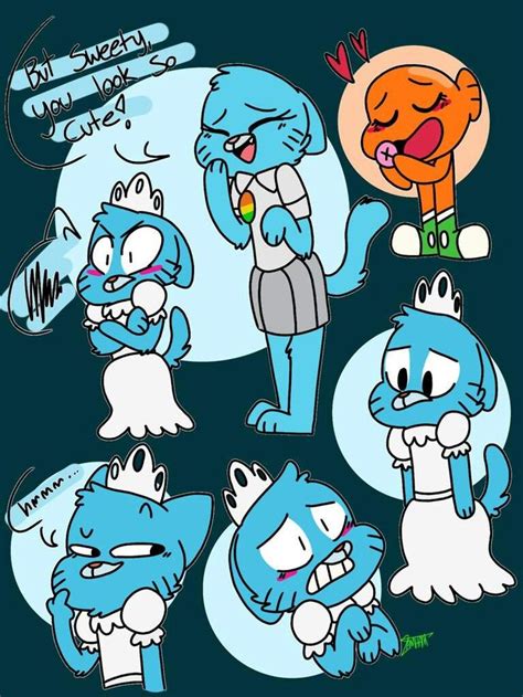 The Amazing World Of Gumball Cartoon Characters