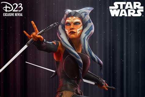 D23 Exclusively Reveals New Sideshow Ahsoka Tano Star Wars Rebels