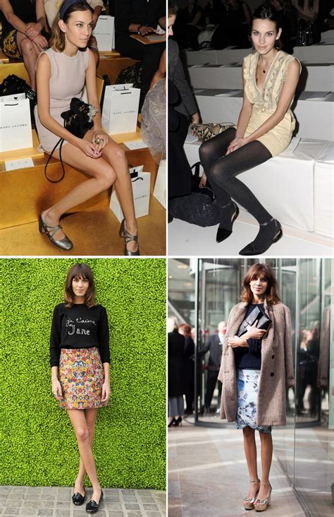 Style Icon Alexa Chung Collage Vintage