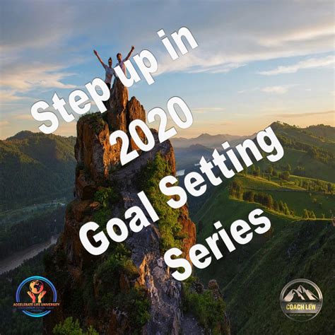 2020 Goal Setting Series Revitalize Life