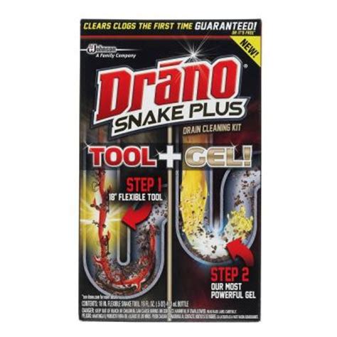 With home depot tool and vehicle rental, you can easily get the larger tools you need like tile saws, generators, paint sprayers and more or rent a vehicle to carry materials for your project. Drano 16 oz. Snake Plus Kit-622673 - The Home Depot