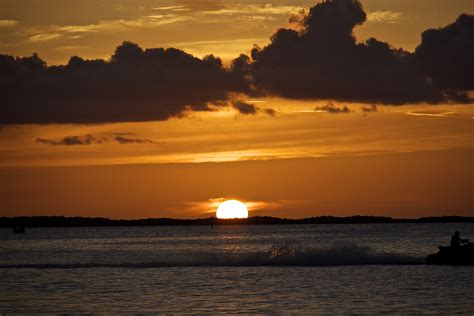 Download Orange Color Cloud Nature Horizon Sky Sun Sunrise 4k Ultra