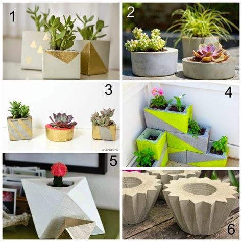 22 Seriously Cool Cement Projects You Can Make At Home - DIY Craft Projects