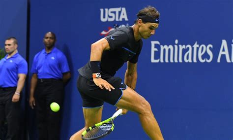 Rafael Nadal Hits Ridiculous Tweener Lob Drops Racket Recovers To