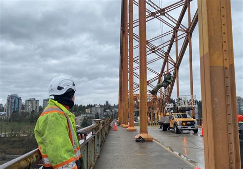 Pattullo Bridge Replacement Weekend Work Finishes Early New West Record