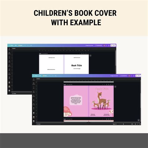 Amazon Kdp Childrens Book Cover Template 8x10 Picture Book Cover Design