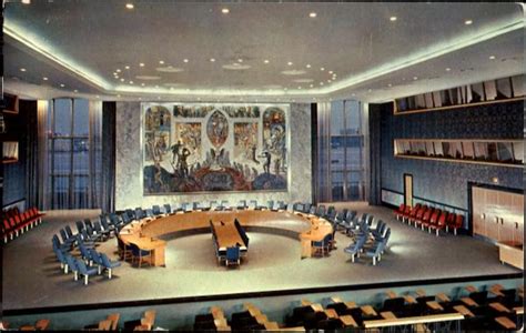 Security Council Chamber United Nations Ny