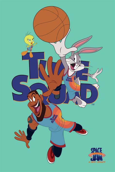 Poster Bilde Space Jam 2 Tune Squad Blue Merchandise Europosters