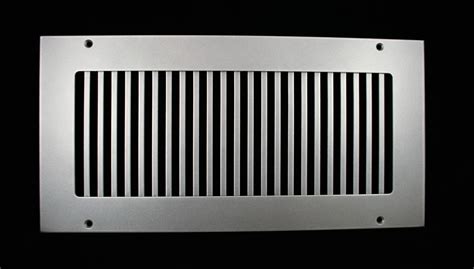 Custom Pro Vertical Return Vent Cover Brushed Stainless Steel 14 X