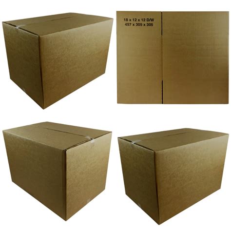 18x12x12 Any Qty 457x305x305mm Strong Double Wall Cardboard Boxes