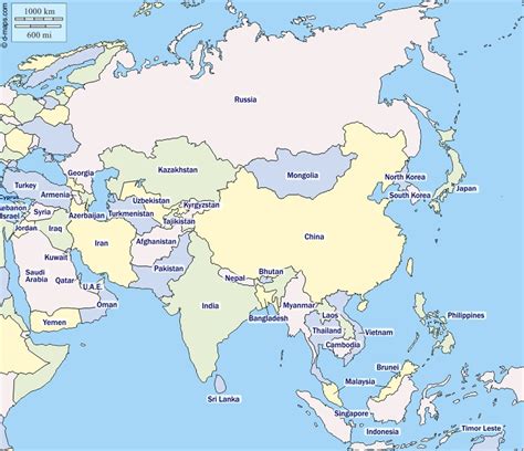 26 Map Of Asia Capitals Online Map Around The World