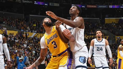 Anthony Davis Scores 40 Points As Lakers Thrash Grizzlies Nba News