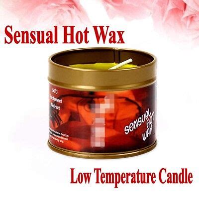 Sensual Hot Wax Drip Candle Low Temperature Candles Wax Dripping