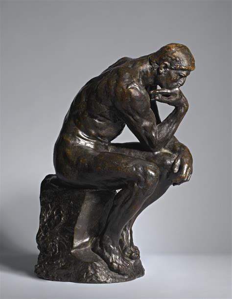 Famous The Thinker Sculpture By Auguste Rodin References