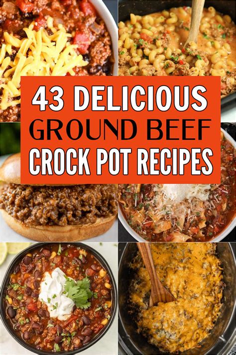 Ground Beef Crock Pot Recipes 43 Easy Slow Cooker Ground Beef Recipes