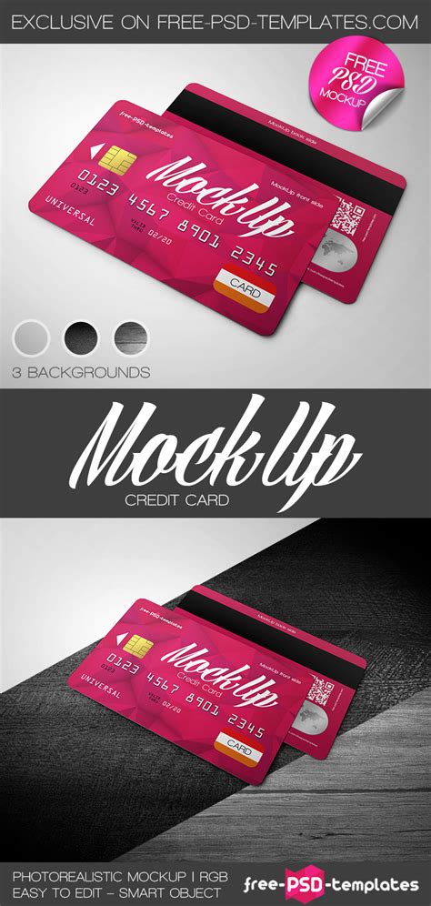 You can also link it to your automatic bill pay program. 35+ Best Free Credit Card Mockups - TechClient