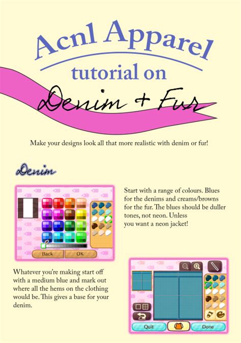 Even in the previous title animal crossing: ACNL Denim & Fur Tutorial | Animal crossing hair, Animal ...