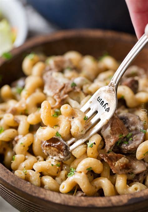 one pot philly cheesesteak pasta the chunky chef