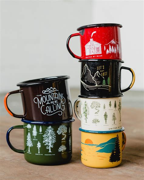 With coleman camping coffee maker, coffee while camping outside has never this easy. Meet the newest additions to the United By Blue enamelware ...