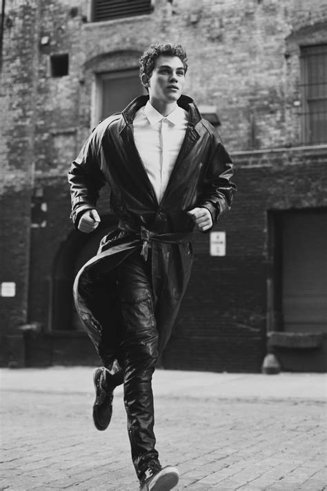 Black And White Men In Leather Leather Trousers Leather Men Fashion
