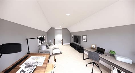 Modern Farmhouse Plan With Open Concept Core Plus Bonus Room 14673rk