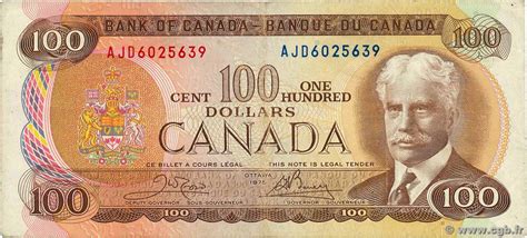 100 Dollars - Canada - Numista