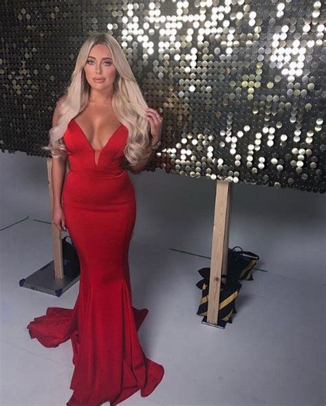 Towie’s Amber Turner Gets Fans Fired Up In Skintight Red Silk Cocktail Dress Daily Star