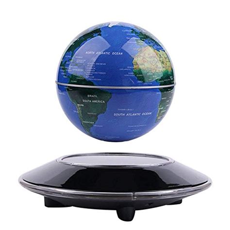 Senders 6inch Floating Globe Led Lights Magnetic Levitation Floating