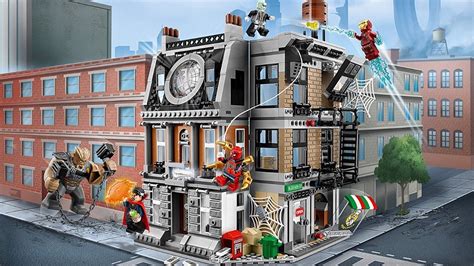 Air traffic control tower is over 10 high, 9 wide, and 3 deep. Lego Marvel Avengers Infinity War Sancta Sanctorum 76108 ...
