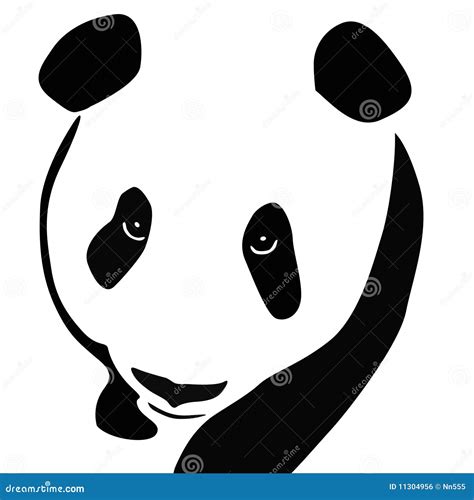 Panda Bear And Bamboo Set Vector Illustration Cute Cartoon Haracter