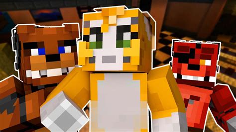 Stampy Cat Goes Into Five Nights At Freddys Night 1 Minecraft
