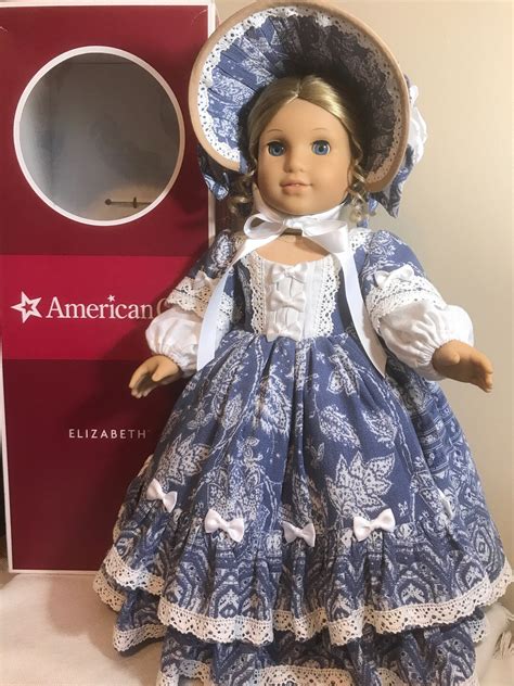 American Girl Elizabeth Cole Doll Felicitys Best Friend Stunning Doll Wearing Custom Outfit