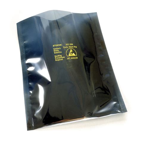 Scs 1501216 1500 Series Metal Out Static Shielding Bag 12 X 16 100 Pack