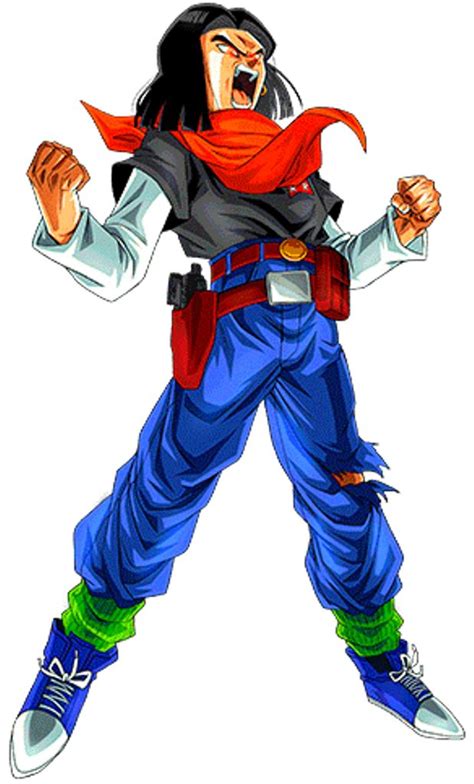 Número 17 Personajes De Dragon Ball Personajes De Goku Personajes