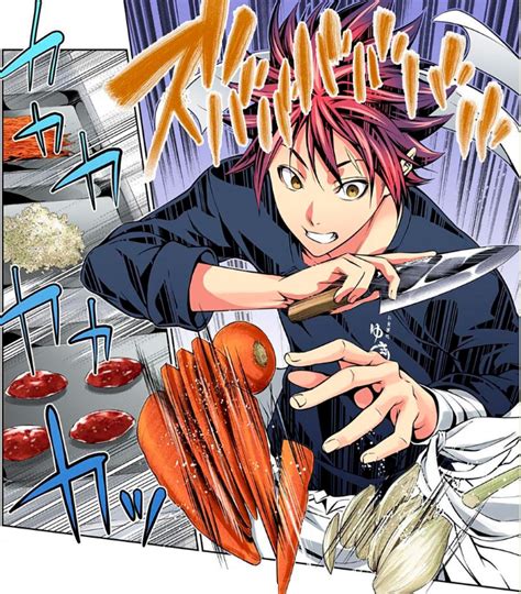 Se preferir você pode baixar o manga de shokugeki no. Shokugeki no Souma "Yukihira Souma" manga 161