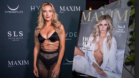 Paige Spiranac Celebrates Maxim Cover In Miami Miami Herald